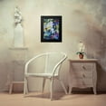 thumbnail image 4 of Good, Coco 12x14 Black Modern Framed Museum Art Print Titled - Doris Duke Garden, 4 of 5