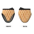thumbnail image 2 of Pofeuu Pineapples Print Thickened Mini Silicone Oven Mitts Heat Resistant, Rubber Oven Mitt Gloves, Finger Pinch Grips, Pot Holder, Silicone Potholder, 2 of 7