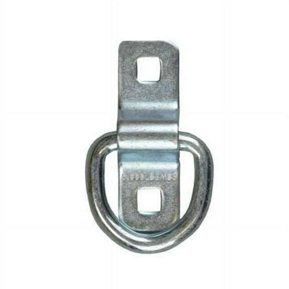 CargoSmart Bolt-On Standard-Duty D-Ring, 3/8in. Dia.
