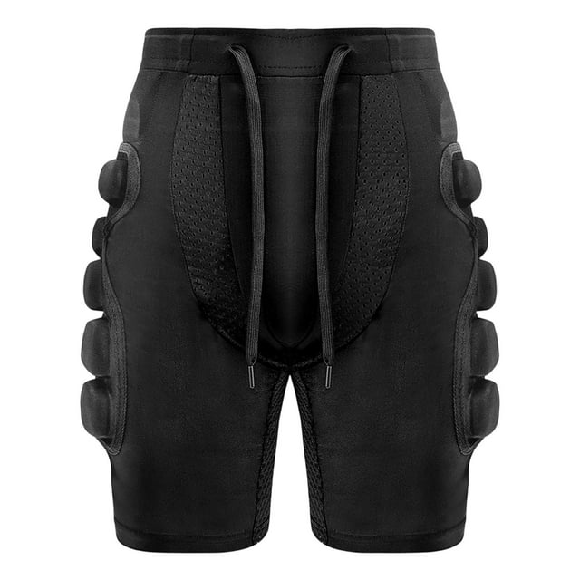 Almencla Padded Shorts Lightweight for Men Protector for Motorcross Volleyball Soccer M M