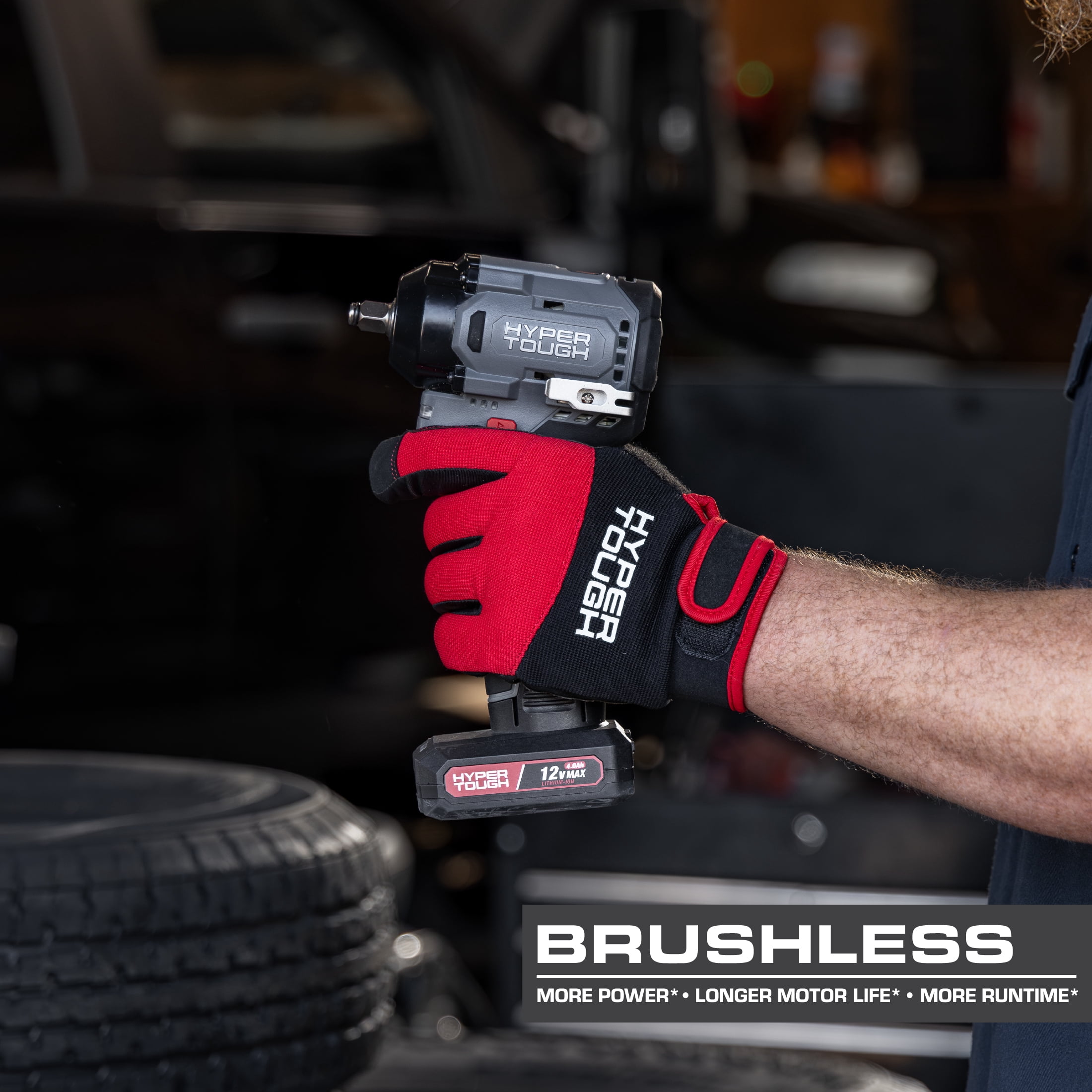 Hyper Tough 12V Brushless Impact Wrench