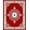 Red, Pattern 4, variant on ODIKA 4'x6' Machine Washable Non-Slip Area Rug, Ornate Medallion Palace with Intricate Border Scrollwork High Traffic Rug, Red, 665749