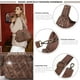 thumbnail image 4 of Bolso Hobo Angel Barcelo, amplio y moderno para mujer, color marrón, 4 of 7