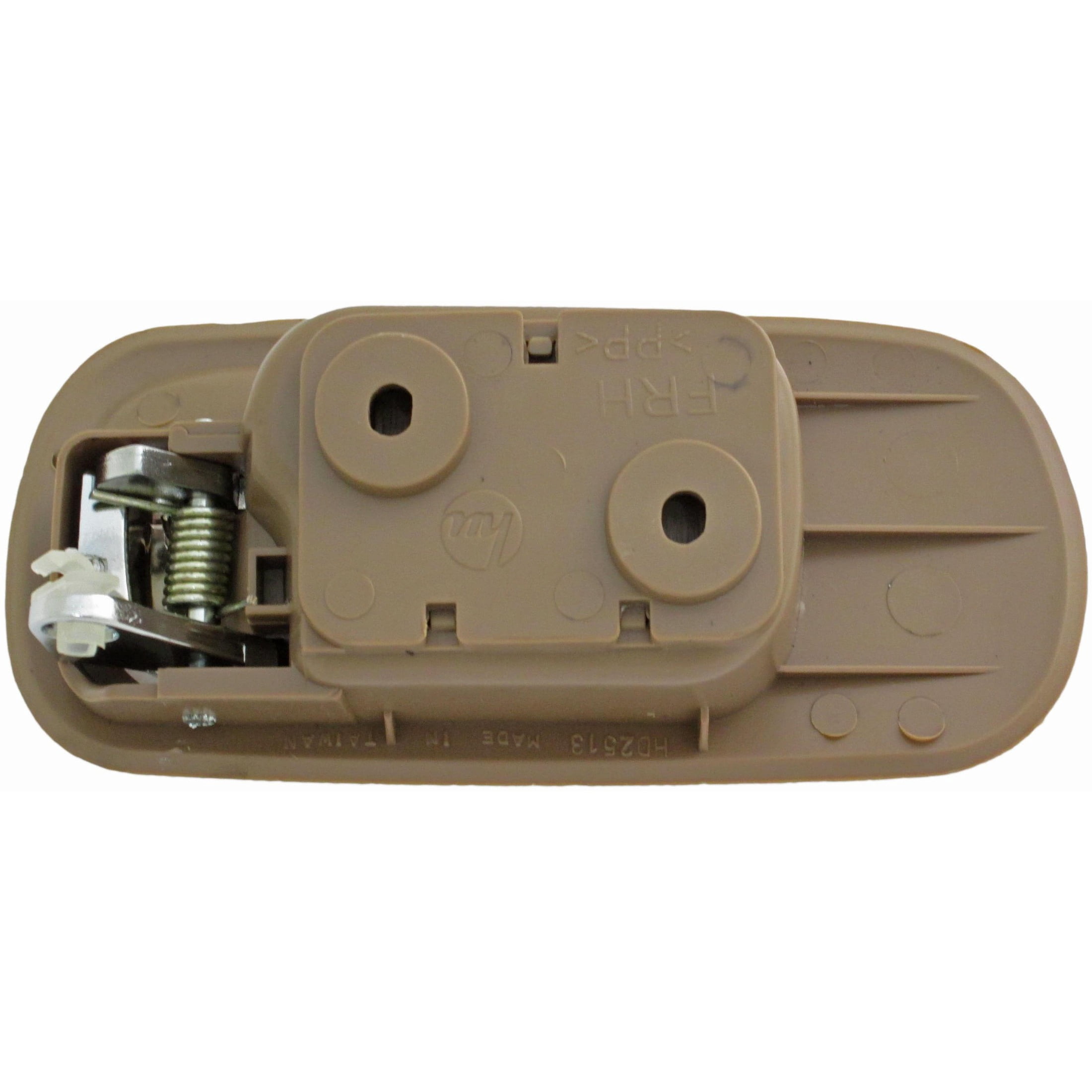 Dorman 92685 Front Passenger Side Interior Door Handle for Specific Honda Models, Brown; Chrome