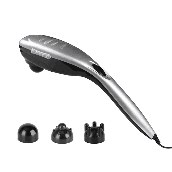 Daiwa Felicity Electric Handheld Massager Tapping Pro with Heat for Back, Neck & Shoulders - Deep Tissue. FSA/HSA Eligible