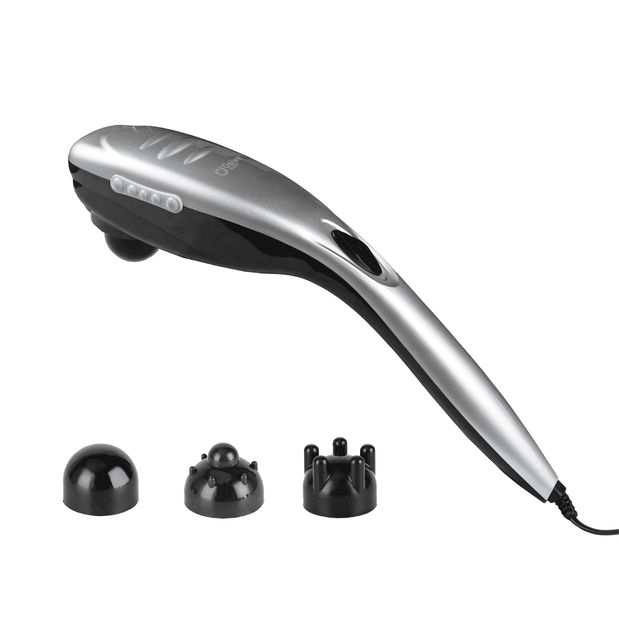 Daiwa Felicity Electric Handheld Massager Tapping Pro with Heat for Back, Neck & Shoulders - Deep Tissue. FSA/HSA Eligible