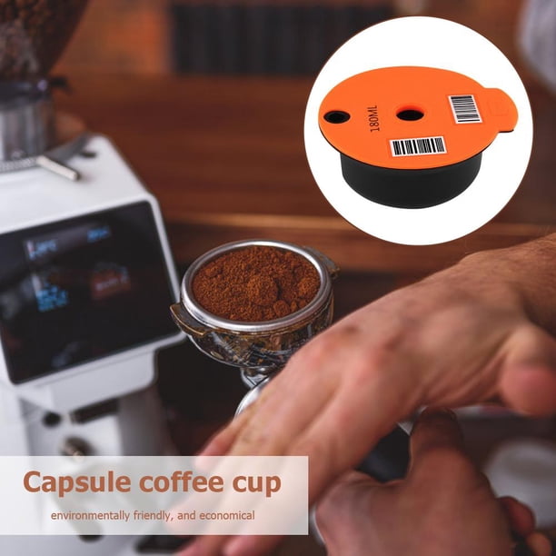 Cápsula de café Taza Filtro Pod + Cuchara Cepillo para Bosch-s Tassimoo (180ml) Ndcxsfigh Nuevos Originales