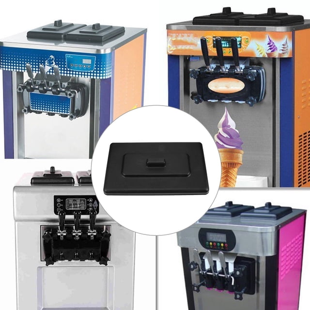 CIMAXIC Ice Cream Machines Home Plastic Cover Prevent Impurities for Ice Cream Shop 1Set