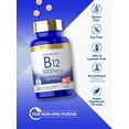 thumbnail image 4 of Suplemento Carlyle de vitamina B12 5000 mcg 250 tabletas, 4 of 7