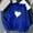 Blue cheap stuff under 5 dollars, variant on Dyegold Pullover Hoodies For Women Holiday Gifts Oversized Winter Ladies Jacket Heart Print Fleece Teen Girls Pullover Comfy Long Sleeve Trendy Clothes Casual Hooded Hoodie Plus Size Sweater