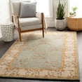 thumbnail image 2 of Mark&Day Wool Rugs, 6x6 Golden Traditional Sage Square Area Rug, Green Yellow Beige Carpet for Living Room, Bedroom or Kitchen (6' Square), 2 of 6
