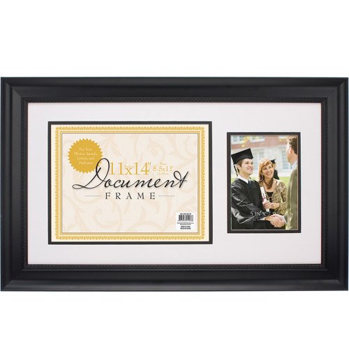 Black Document Frame with 5" x 7" Opening