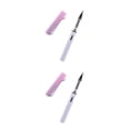 thumbnail image 3 of Cateissary Calligraphy Painting Arts Pocket Refillable Fountain Brush  Pen Blanco Púrpura 2piezas, 3 of 6