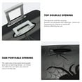 thumbnail image 5 of Lsque Black Spiders Printed Luggage Cover, Travel Luggage Protector,Scratch and Dirt Resistant, Fits 18-32 Inch Luggage - Large, 5 of 9