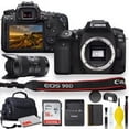 thumbnail image 2 of Canon EOS 90D DSLR Camera With Sigma 18-35mm Lens, Soft Padded Case, Memory Card, and More(International Model), 2 of 4