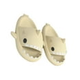 thumbnail image 3 of Unisex Shark Slides Slippers Cute Anti-Slip Sandal Cartoon Shark Summer Sandals Shower Beach Funny Couples Slipper for Men Women, 3 of 7