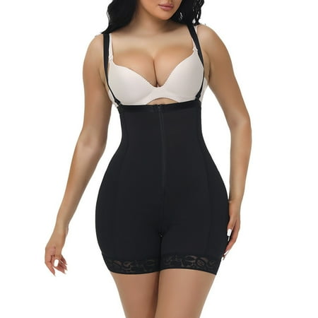 

Women Solid Buckle Pants Shaping Button High Waist Underwear Shapewear Slim Underwear 2022 Waist Bra