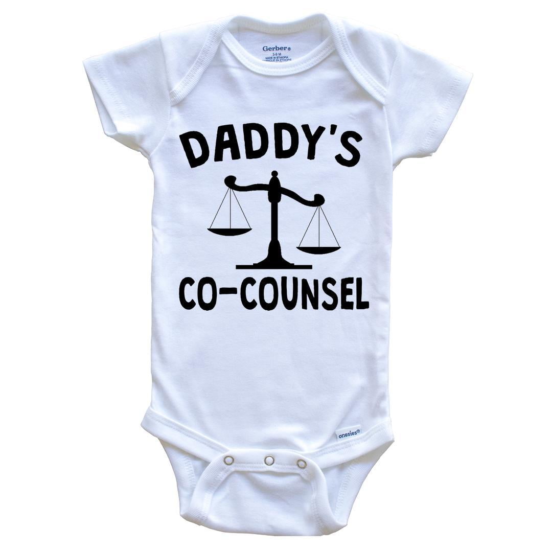 lawyer baby onesie