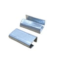 thumbnail image 2 of FixtureDisplays® Joints Ouverts (à Encliqueter) pour Largeur de Sangle de 1/2 Pouces en Acier Poly (Lot de 100) – Puissance de Maintien Supérieure – Clips Métalliques Robustes pour Sécuriser les Emballages Lourds et les Bandes de Palette 14435, 2 of 8