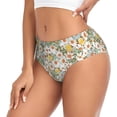 thumbnail image 2 of Fotbe Daisy Calzones Estampados para Mujer – Ropa Interior de Algodón, Cómoda, Suave y Elástica-4X-Large, 2 of 6