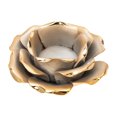 thumbnail image 1 of Candelabro rosa romántico flor en forma de vela de vela de cerámica, 1 of 7