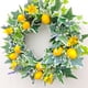 thumbnail image 5 of Guirnalda de flores artificiales Corona decorativa | Decoración de puerta colgante colorida de estilo bosque - Decoración realista de flores falsas para el hogar para puerta, pared o ventana, 5 of 9