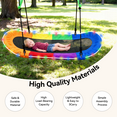 thumbnail image 5 of SaveJoy 700lb Platform Swing for Toddlers, Giant 60'' Tree Swing for Kids and Adults with Lights, 5 of 8