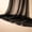 Black, variant on Soimoi Polyester Chiffon Fabric, Continuous Draping Panel 56 Inch Wide 70 GSM, Lightweight Soft Sheer Plain Weave Fabric By 2 Yard, ideal for Wedding Arch Draping, Backdrop, Dressmaking, Table Runner