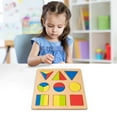 thumbnail image 4 of Wooden Puzzles - Alphabet Puzzle, Shape and Number Puzzle Toys, D, 4 of 5