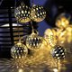thumbnail image 3 of Cadena de luces LED USB 8 modos Lámpara de globo grande Decoración de iluminación impermeable para interiores y exteriores con, 3 of 8