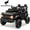 Black, variant on iYofe Ford Bronco Raptor Electric Ride on Toy Car for Toddler Kids, 12V Battery Powered Ride on Cars w/Remote Control, Bluetooth & Lights, Pink