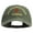 Olive, variant on U.S. Army 5th Infantry Division Embroidered Washed Solid Pigment Dyed Cotton Twill Brass Buckle Cap - Olive OSFM