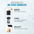 thumbnail image 4 of Elite Cuisine EBC0152 HyperChiller Patented Coffee/Beverage Cooler – Ready in One Minute –, Reusable for Iced Tea, Wine Spirits, Alcohol, Juice, 12.5 OZ, 4 of 6