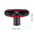 thumbnail image 3 of DEELLEEO Vacuum Brush Cleaner Adapter Attachment Round Attachments Accessories Horse Hair Tool, 3 of 6