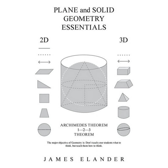 Plane and Solid Geometry Essentials (Paperback)