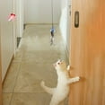 thumbnail image 4 of Juguetes con plumas para gatos,varita de plumas para gatos,juguete interactivo para gatitos de interior,juguete con palo de plumas para gatos,juguetes resistentes para gatos,accesorio de, 4 of 9