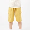 thumbnail image 5 of Ruyang Boys Active Jogger Shorts Elastic Waistband Pull on Shorts Summer Quick Dry Basketball Shorts with Pockets 4-11 Years, 5 of 7