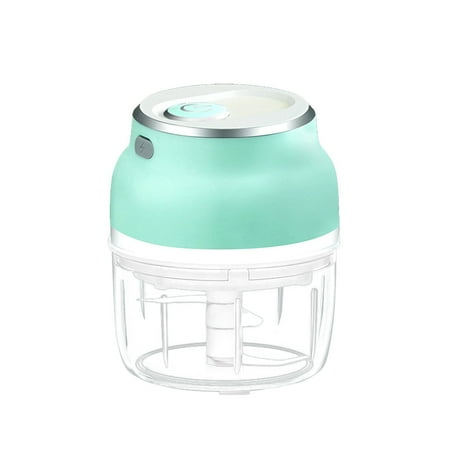 

Kitchen Supplies Electric Garlic Grinder Chopper Press Masher Vegetable Food Fruit Crusher Tool