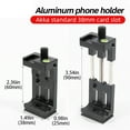 thumbnail image 3 of lanema Universal Smartphones Tripod Stand Holder Cellphone Clip Mount Adapters Support, 3 of 18