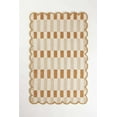 thumbnail image 2 of Eclatique Rug Modern Collection Hand-Tufted Geometric Area Rug, Brown, 9' x 12', Non-Slip Backing, 2 of 4