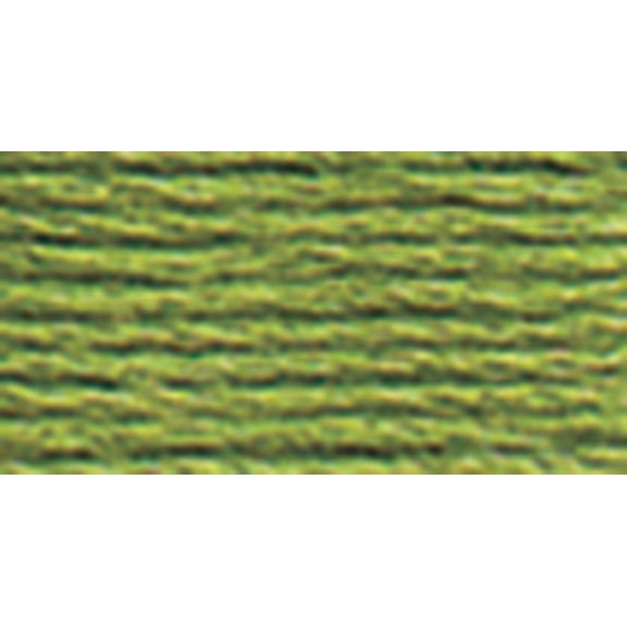 DMC Pearl Cotton Ball Size 8 87yd-Medium Yellow Green