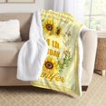 thumbnail image 5 of 50Th Birthday Gift, Birthday Blanket, 50Th Friendship Throws Blanket Gifts Birthday, Birthday Blanket for Women Daughter Grandma, Ladies Gifts for Birthday, Happy Birthday Friend Gift A1, 5 of 5