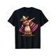 thumbnail image 1 of Camiseta divertida de verano con poncho mexicano, sombrero y Cinco de Mayo para niña, tallas S-XXXXXL, 100 % algodón, cuello redondo, para hombre y mujer, 1 of 7