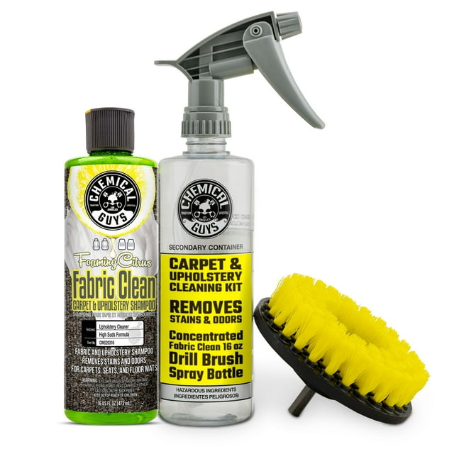Kit limpiador de telas Chemical Guys Citrus Scent 473 ml