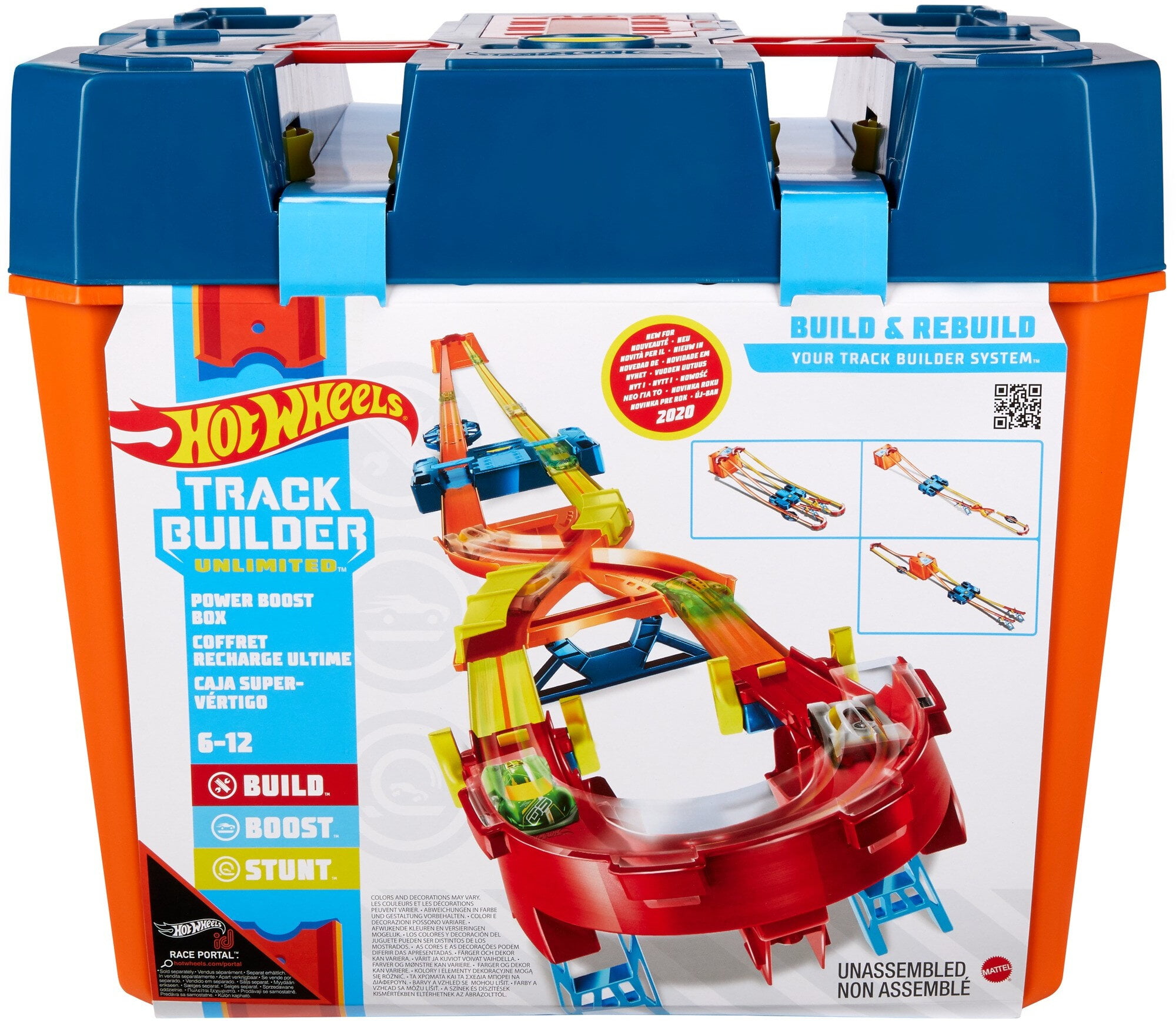 Hot Wheels Track Builder Unlimited Infinity Loop Kit With 