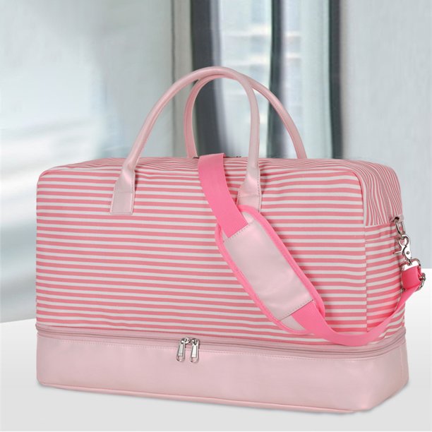 Bolsa de mano con compartimento para zapatos de nailon con compartimento para zapatos para viajes de vacaciones Likrtyny Para Estrenar