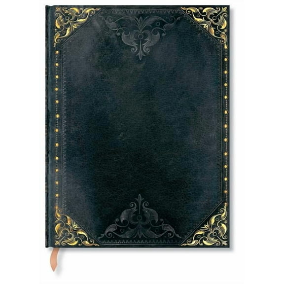 Midnight Rebel Ultra Lined Hardcover Journal, 144pg, 120gsm by Paperblanks (the New Romantics), (Hardcover)