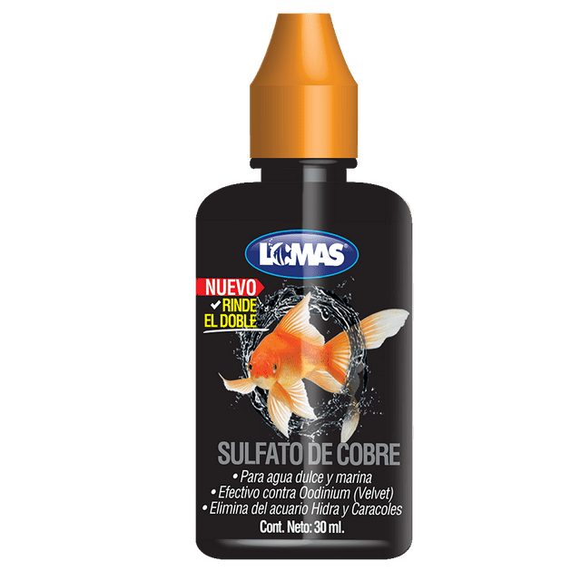 Sulfato De Cobre 30 Ml Lomas 30 ml