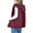 Wine Red, variant on PRETTYGARDEN Women's 2025 Fall Spring Vest Casual Sleeveless Hooded Zip Up Jacket Trendy Winter Coat Outerwear