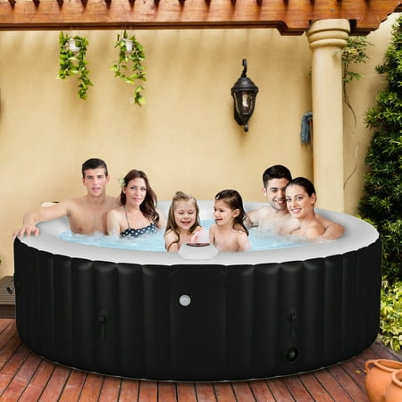 Portable Inflatable Bubble Massage Spa Hot Tub 6